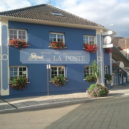 Hotel Restaurant De La Poste Mulhouse Ottmarsheim Bantzenheim Eksteriør bilde